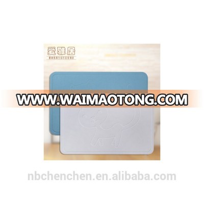 Diatomite waterproof anti-slip diatom bathmat