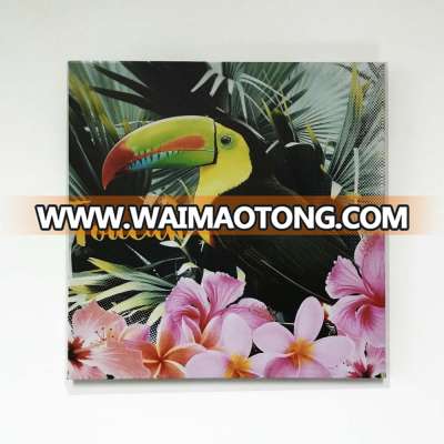 cheap wholesale flamingo home decor canvas painting canvas print art