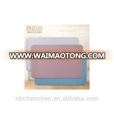 CHINESE diatomite water pad special for bathroom shower diatomite bath mat